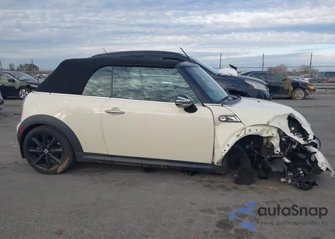 2015 Mini Convertible Cooper S z USA, uszkodzony, nr VIN WMWZP3C51FT298946